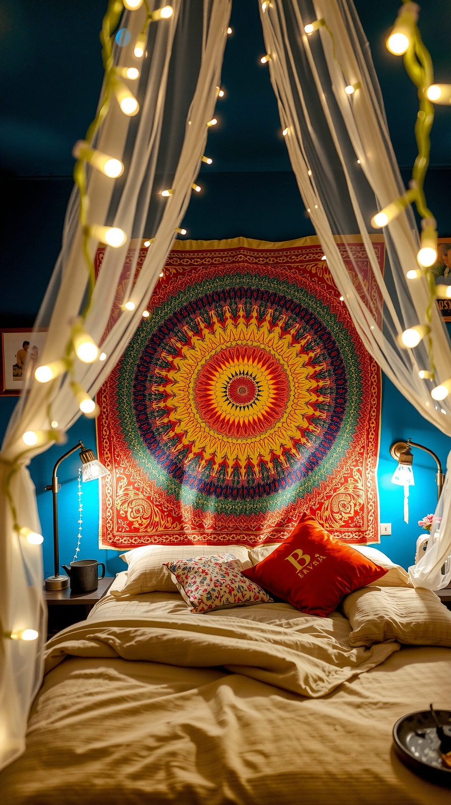 dreamy psychedelic sanctuary retreat