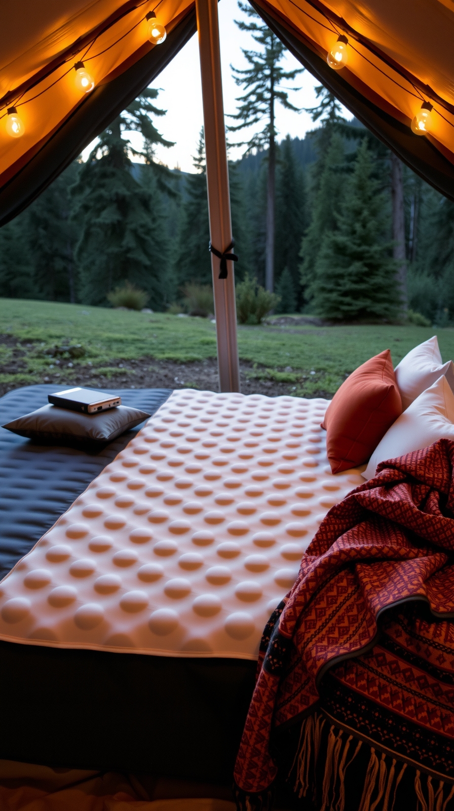 ergonomic sleeping pad comfort