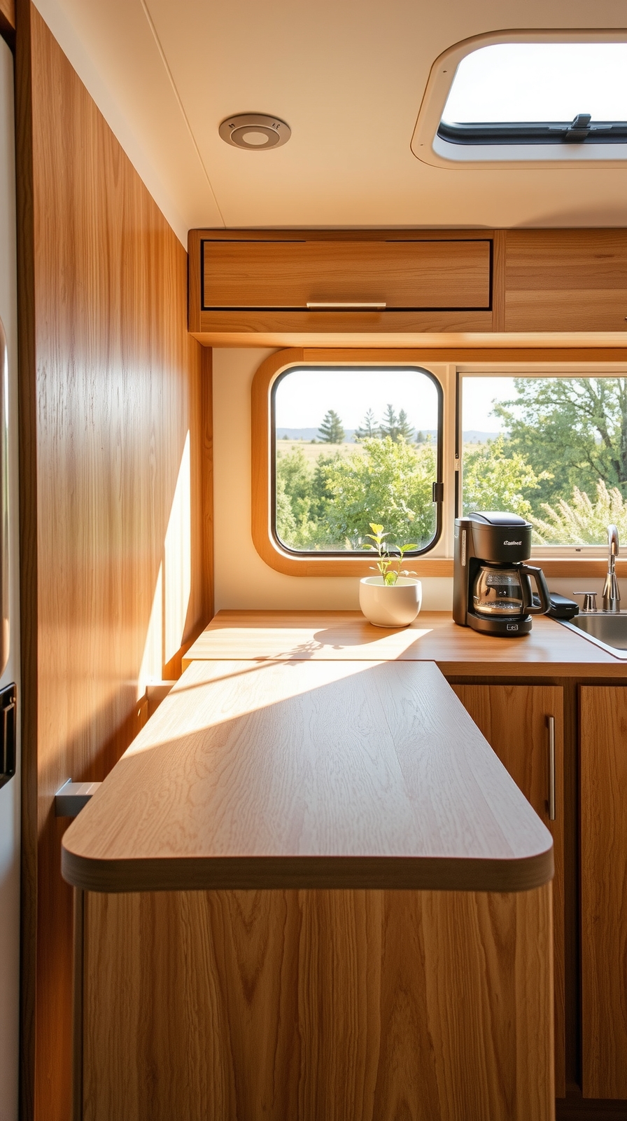 fold down kitchen extensions