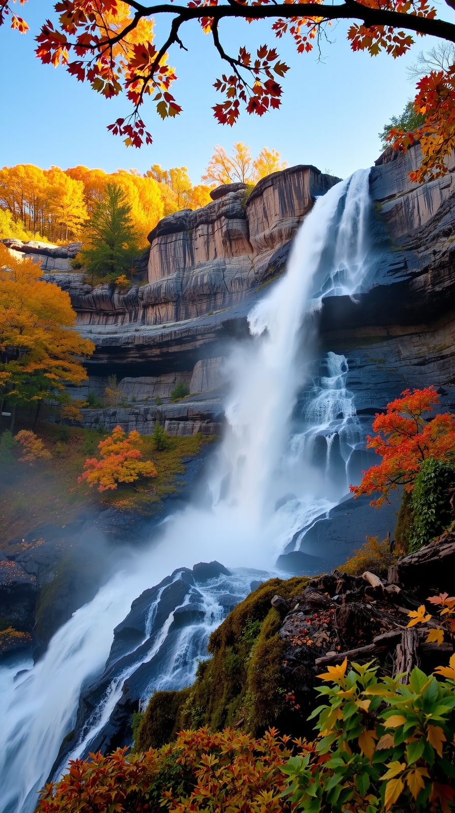 highest waterfall scenic trails