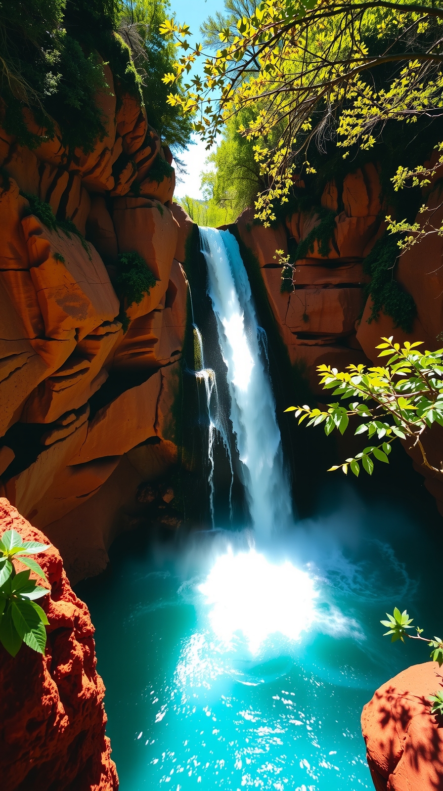 hiking to stunning waterfalls