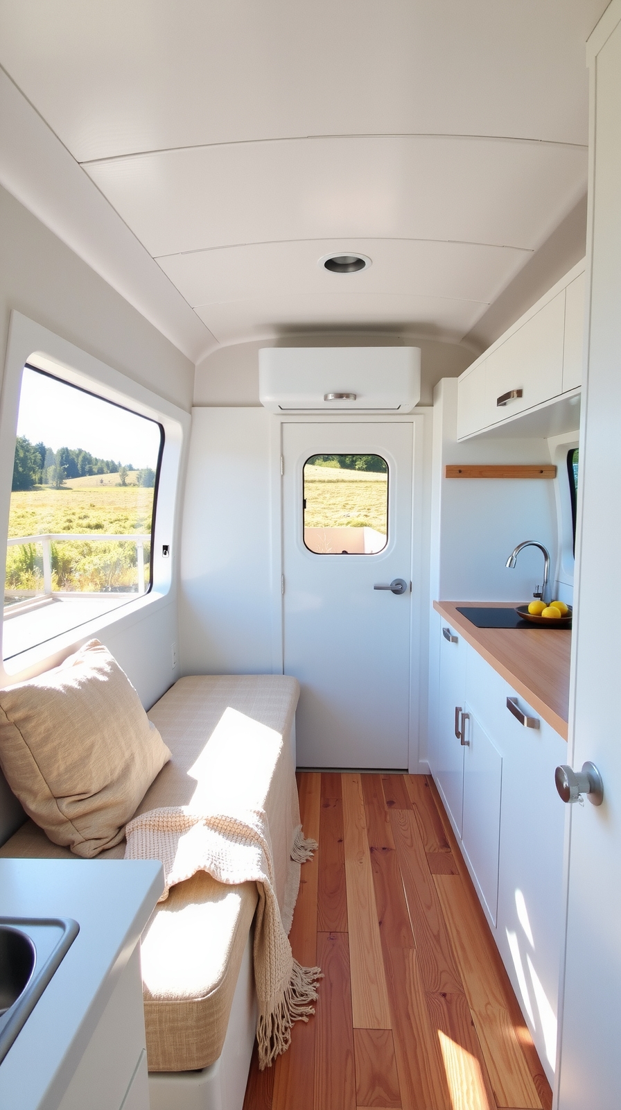 light colors create spaciousness