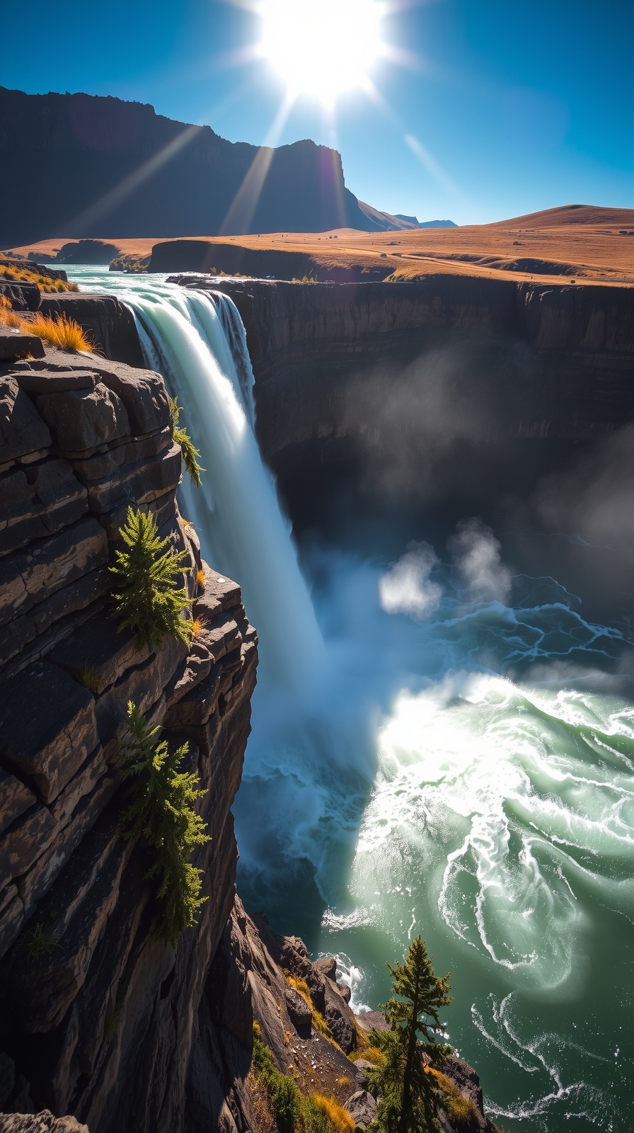 palouse falls dramatic cascade attraction
