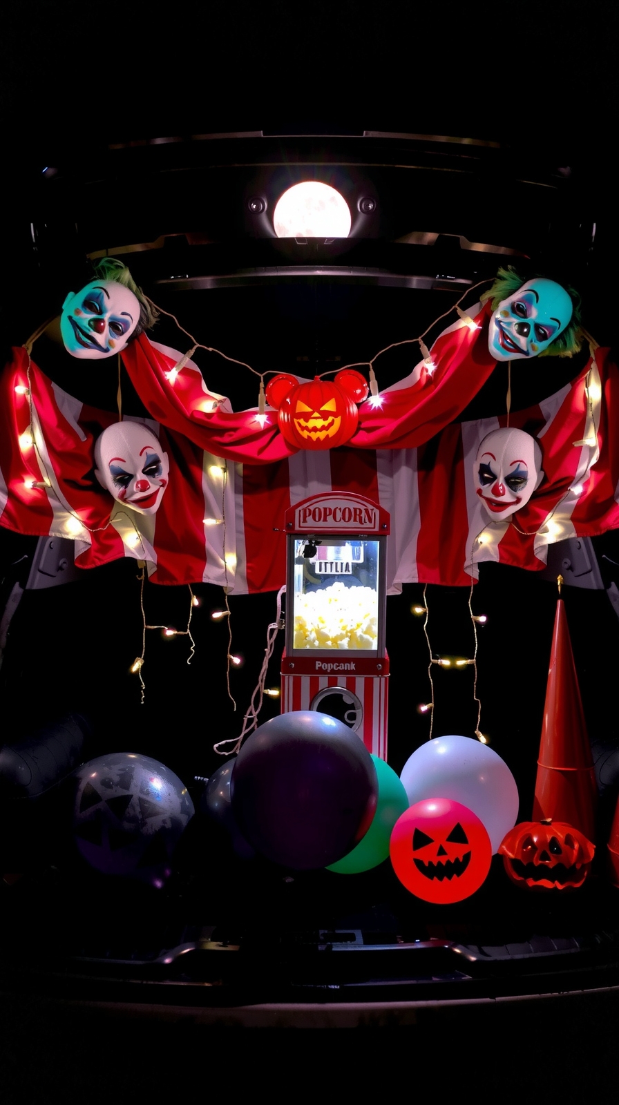 scary clown carnival experience