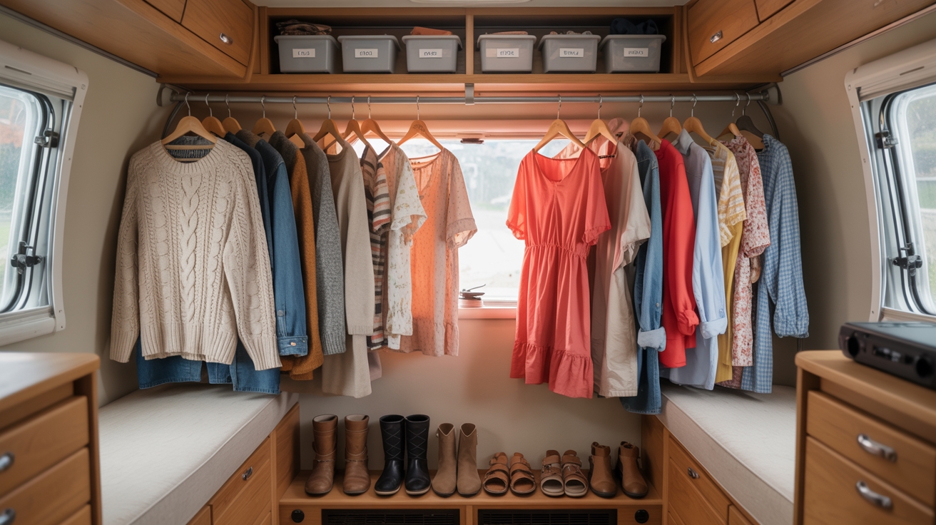 seasonal camper organization tips