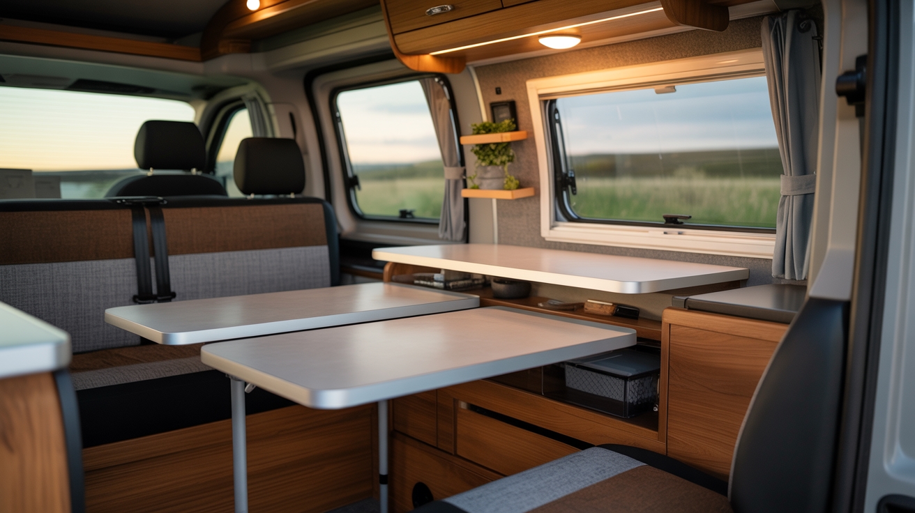 space saving camper table solutions