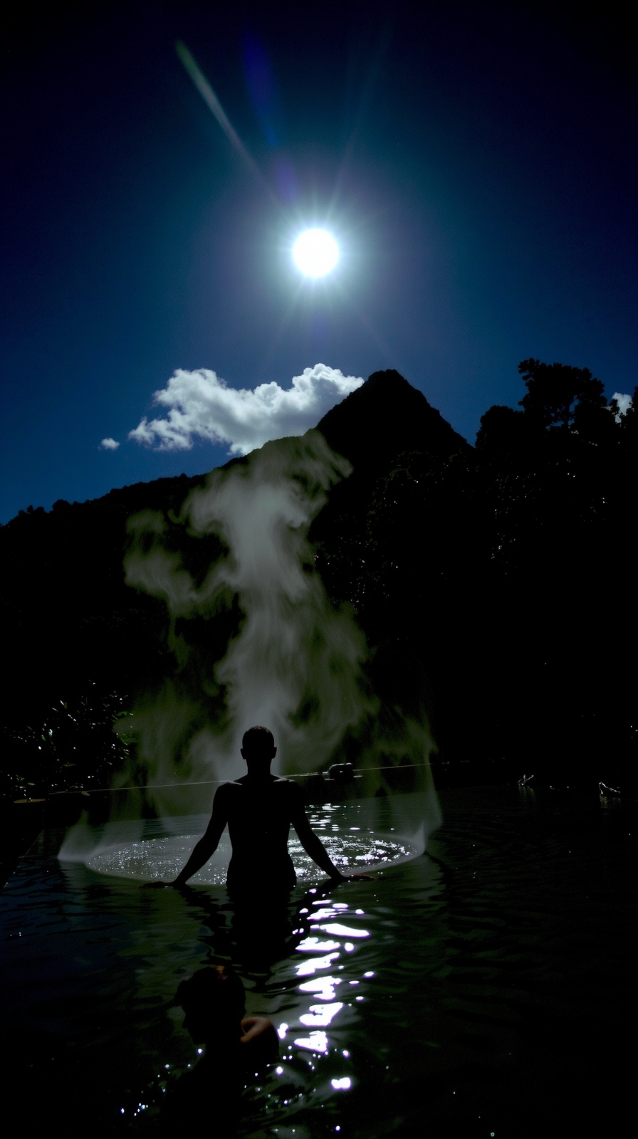 spiritual volcanic mud immersion