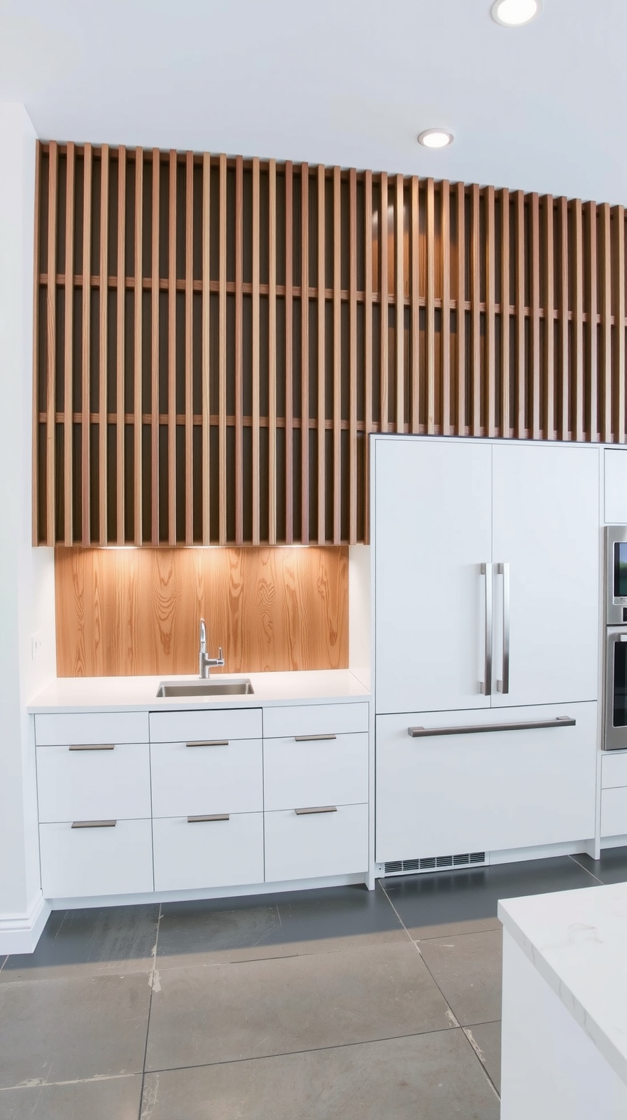 stylish acoustic wood slat