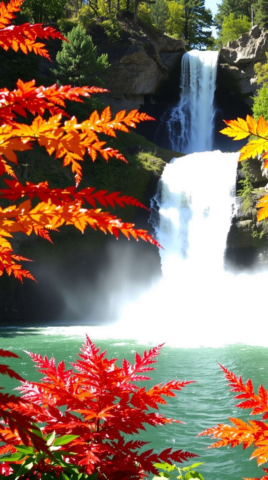 tallest waterfall east rockies