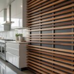 21 Wood Slat Accent Ideas for a Modern Kitchen