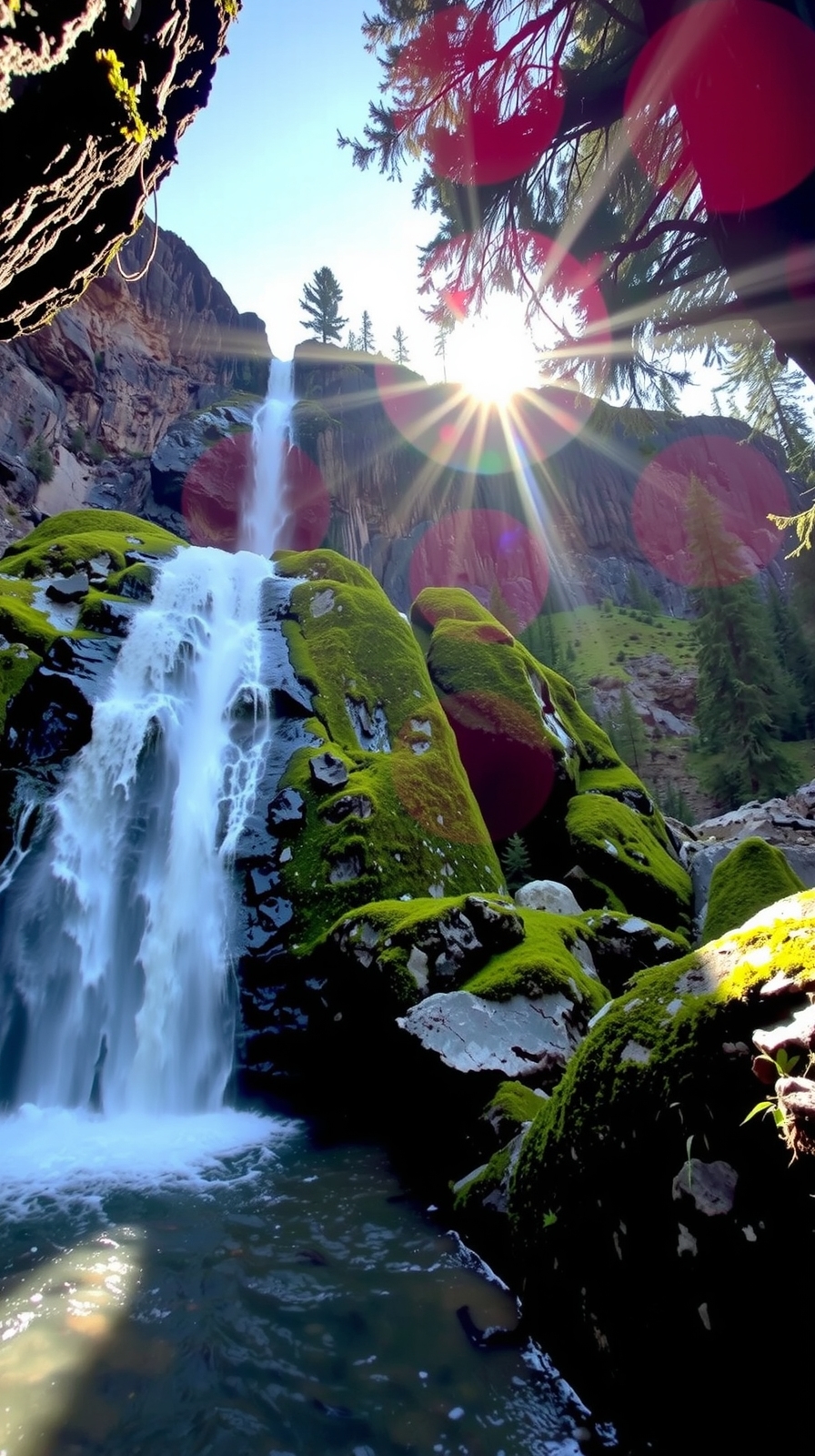 year round volcanic waterfall experience