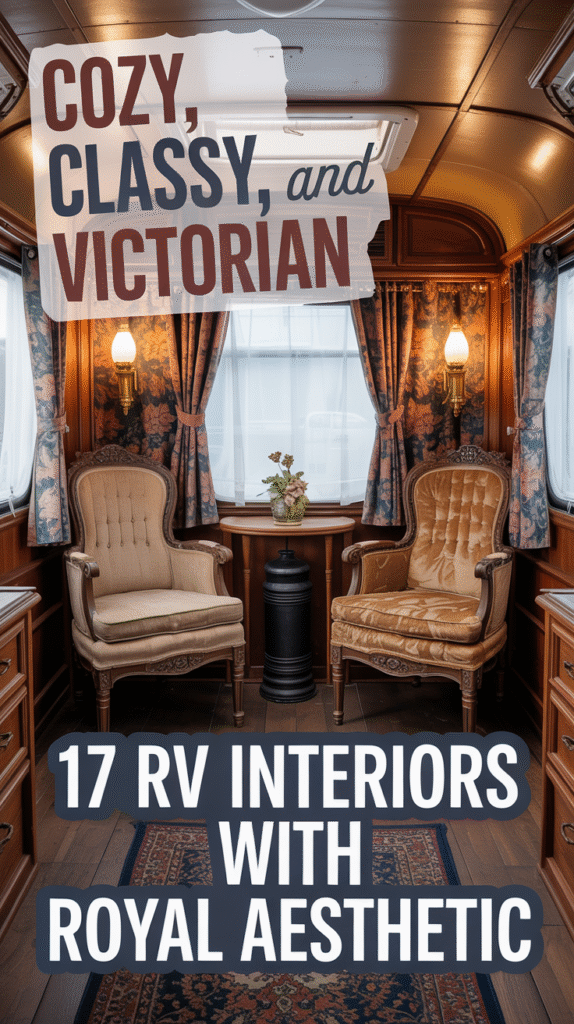 17 Victorian Camper Interiors That Feel Like a 19th-Century Drawing Room