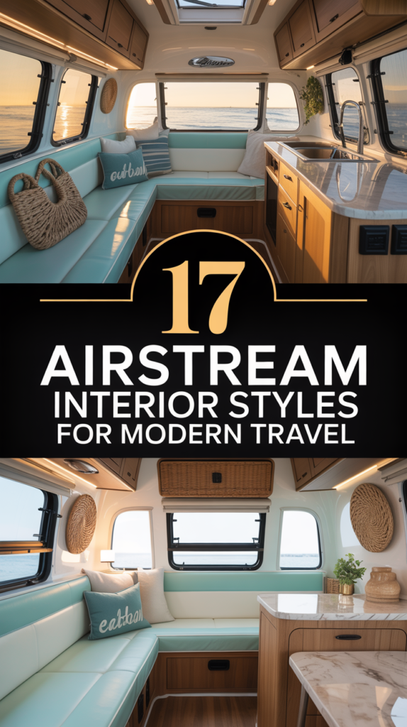 17 Airstream Remodel Styles: Boho, Farmhouse, Minimalist & Coastal Design Ideas