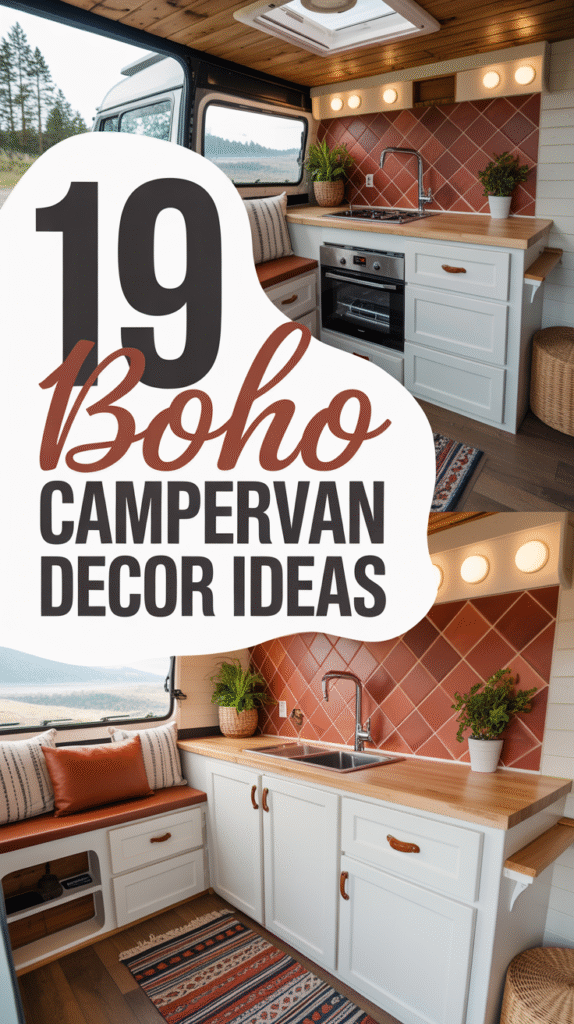 Boho Meets Function: My 19 Favorite Campervan Life Decor Ideas