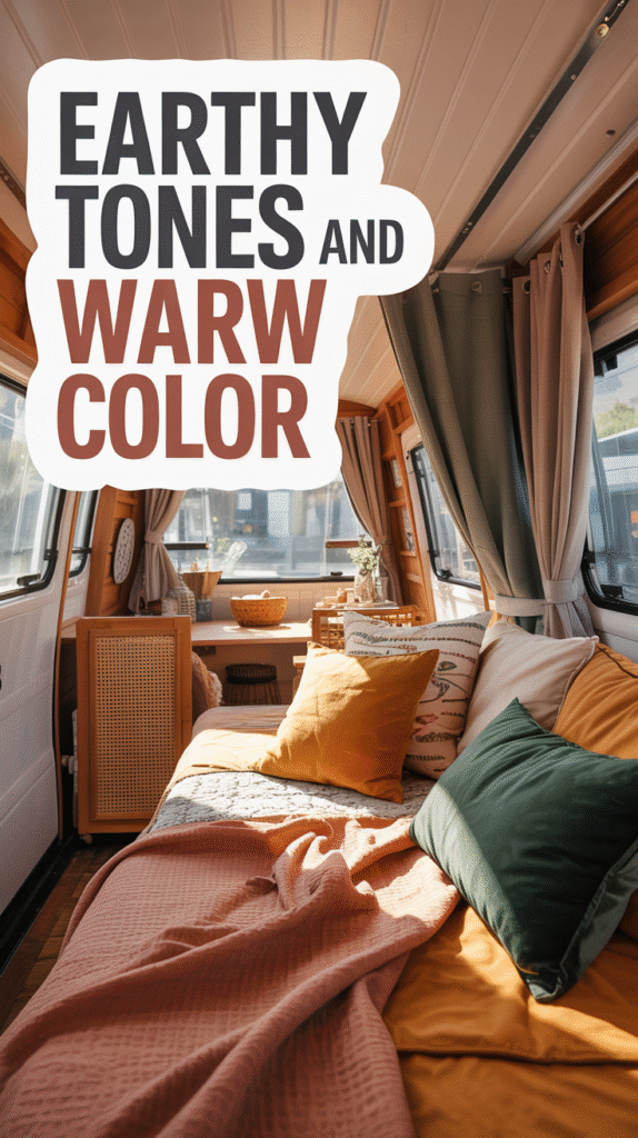 Embrace Earthy Tones and Warm Color Palettes