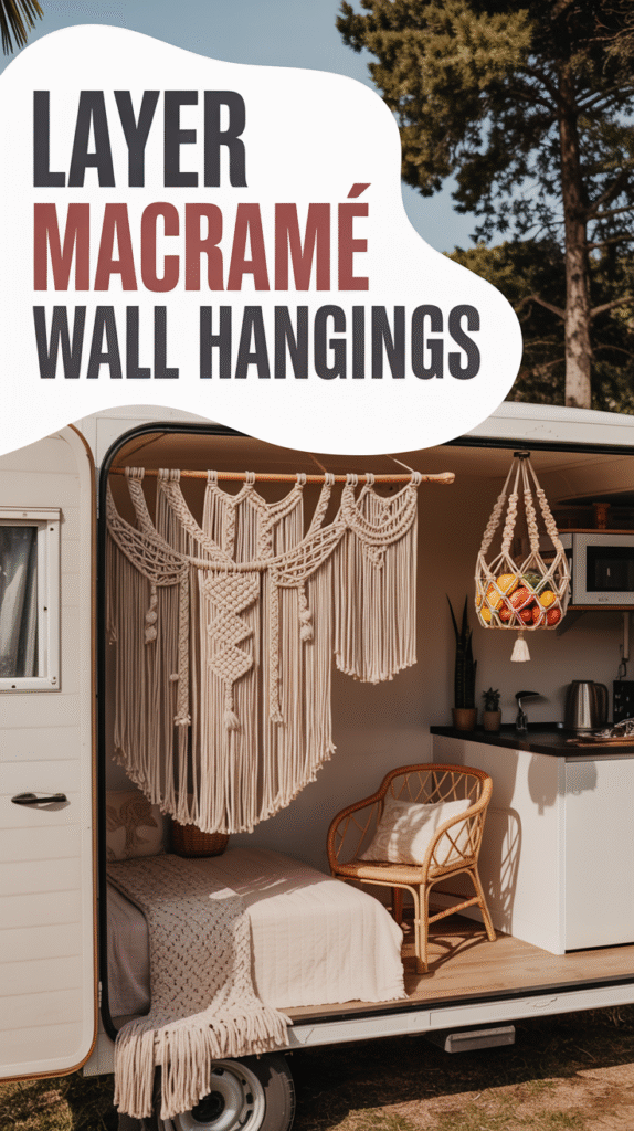 Layer Macramé Wall Hangings for Textural Interest