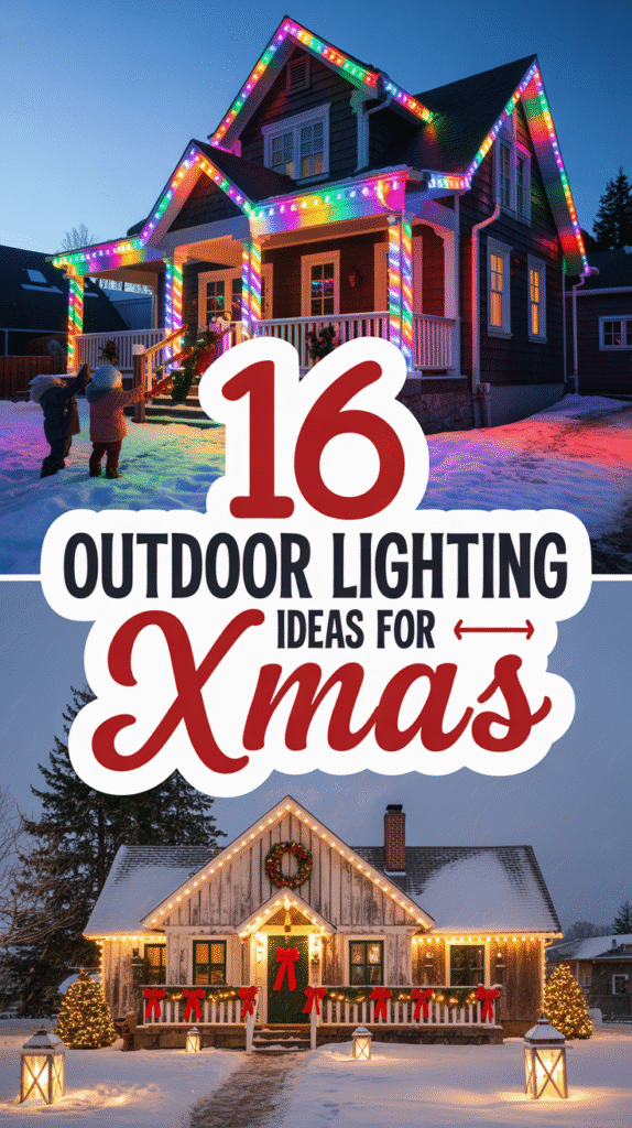 16 Colorful Outdoor Christmas Light Themes That Wow the Neighborhood
