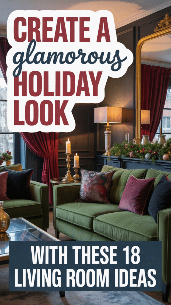 18 Classy Christmas Living Room Ideas for a Luxe Winter Glow