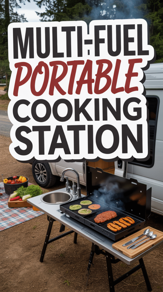 Multi-Fuel Portable Cooking Station