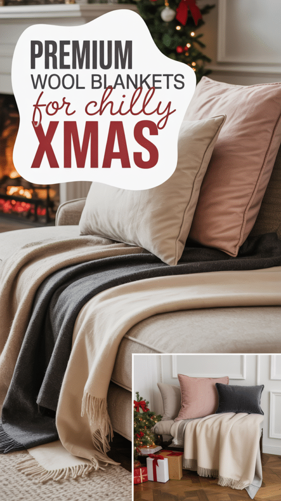 Premium Wool Blankets for Layered Luxury and Warmth