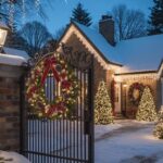 19 Elegant Outdoor Christmas Decorations for a Classy Winter Yard Glow