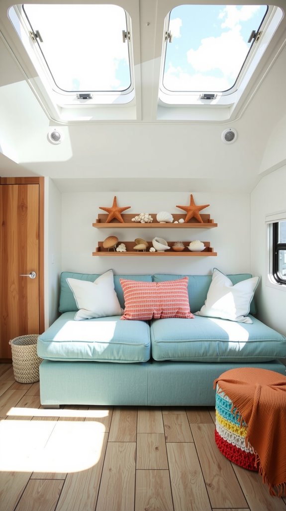 coastal decor display ideas