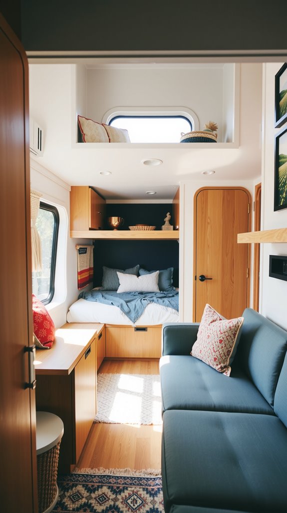 compact luxury travel trailer