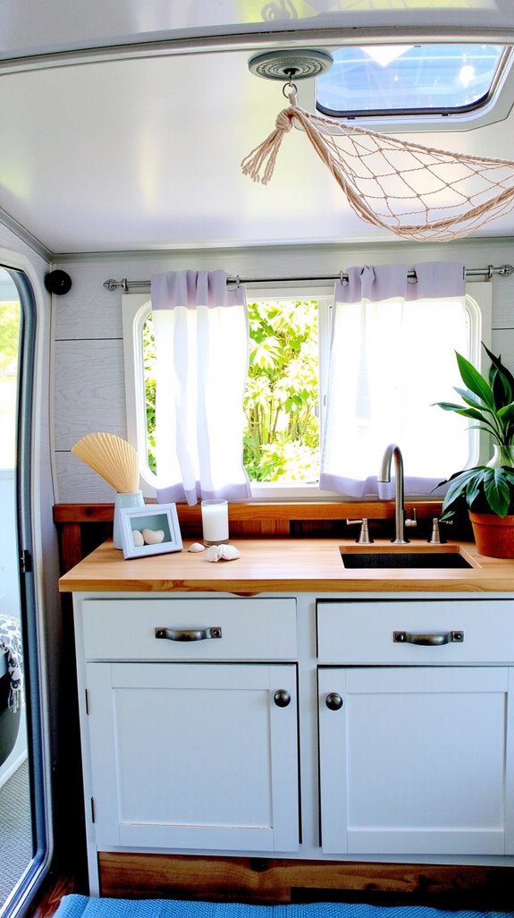 cottage inspired storage solution