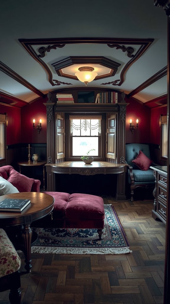 reclaimed herringbone flooring charm