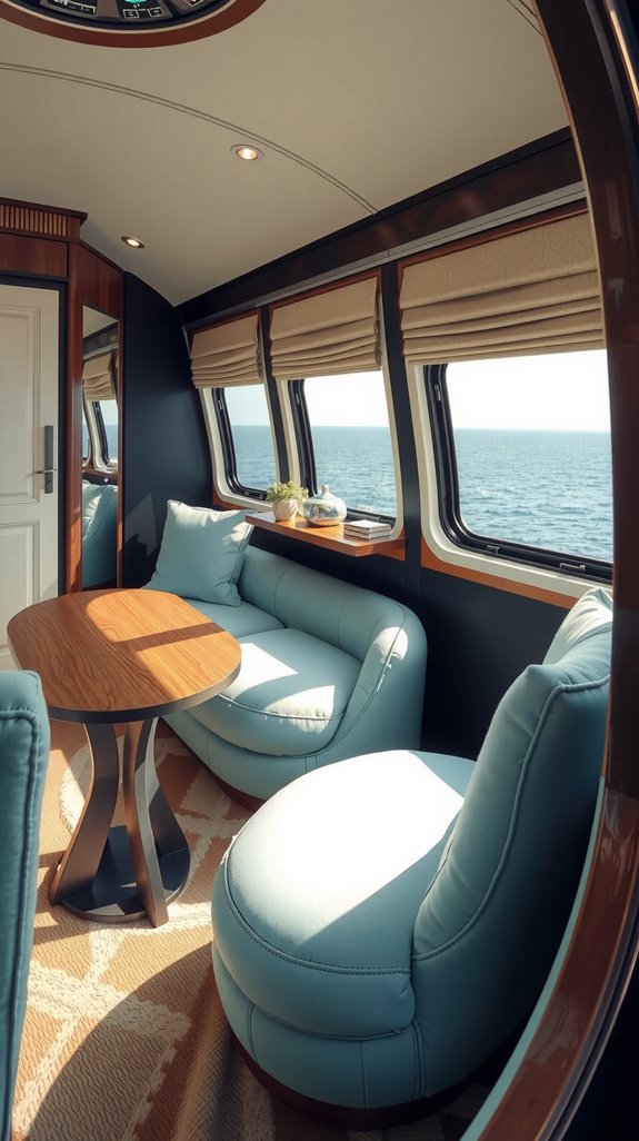 serene coastal retreat interiors