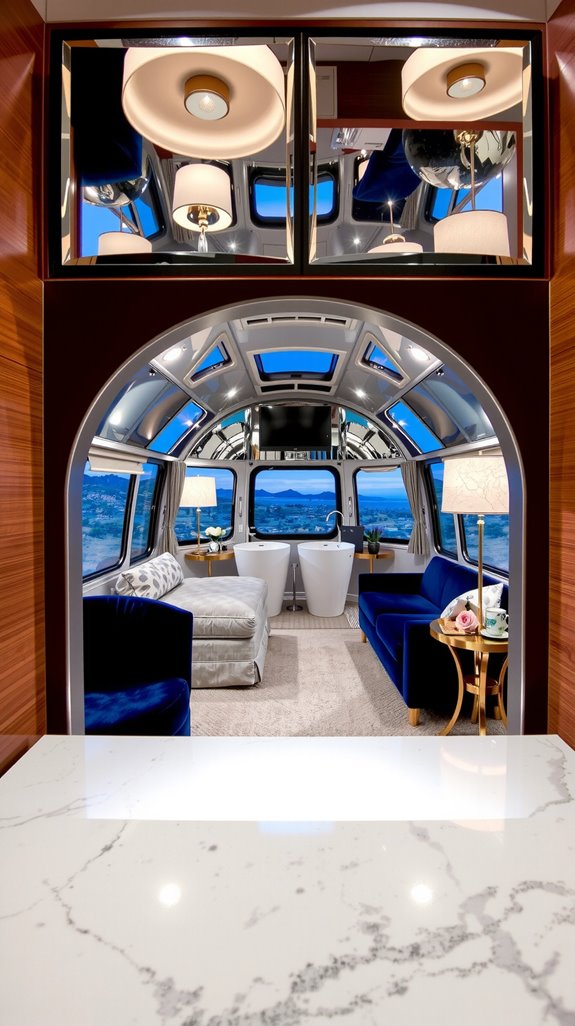 spa inspired reflective elegance