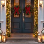 17 Elegant Christmas Porch Decorations for a Timeless Winter Welcome