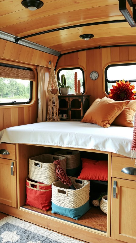 under bed storage solutions organized