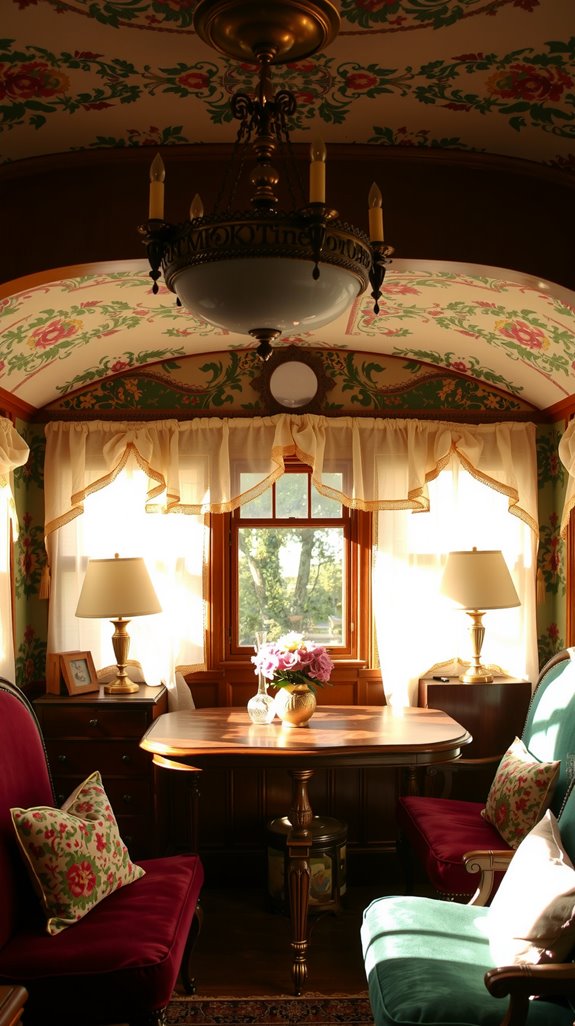 vibrant floral tapestry designs