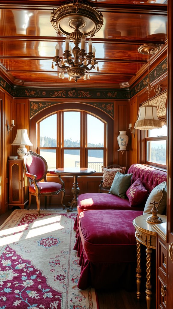 victorian antique camper elegance