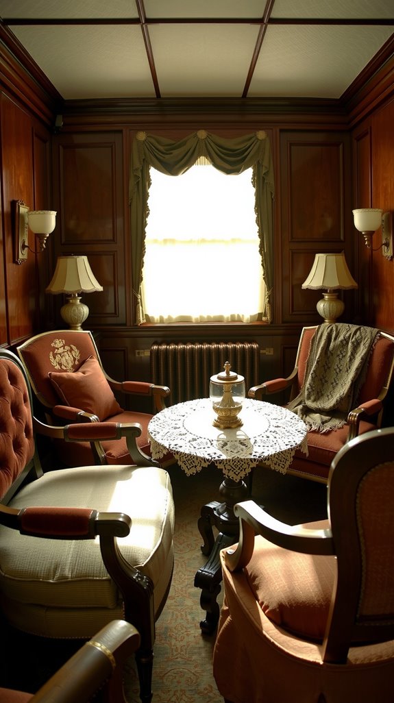 victorian inspired cozy textiles