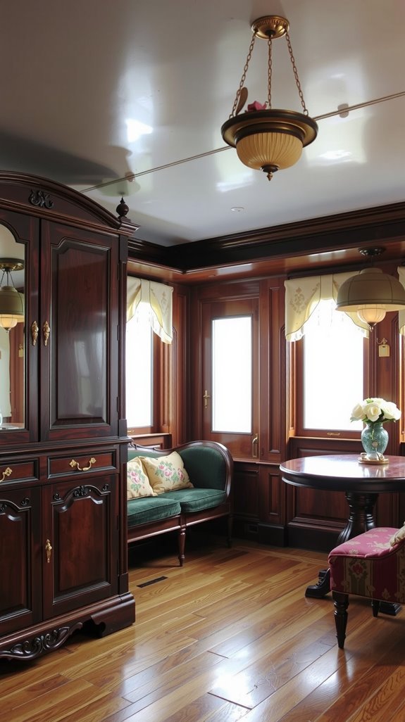 victorian mahogany storage solutions