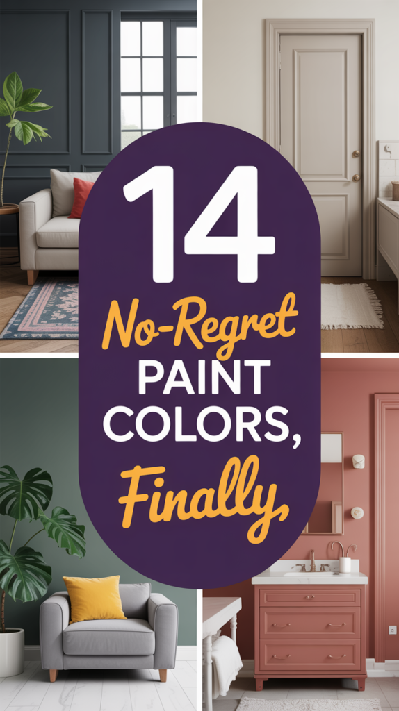 14 Paint Colors for Home You Won’t Regret in a Year