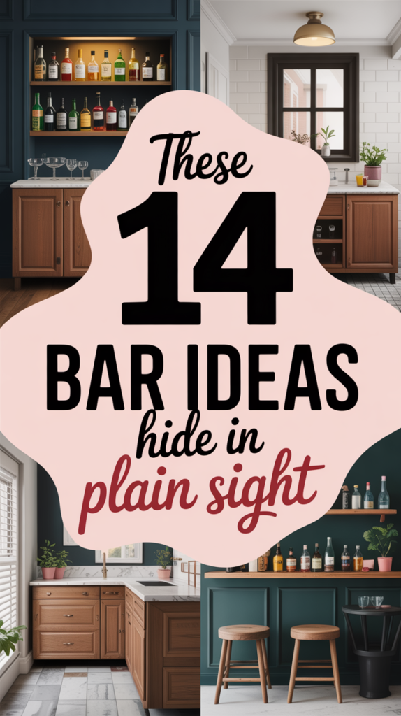14 Bar Ideas for Home That Work in Small Spaces and Apartments