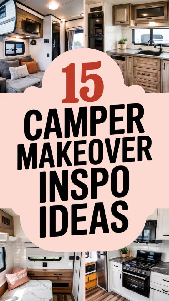 15 Camper Makeover Upgrades That Instantly Made My Old RV Look Expensive