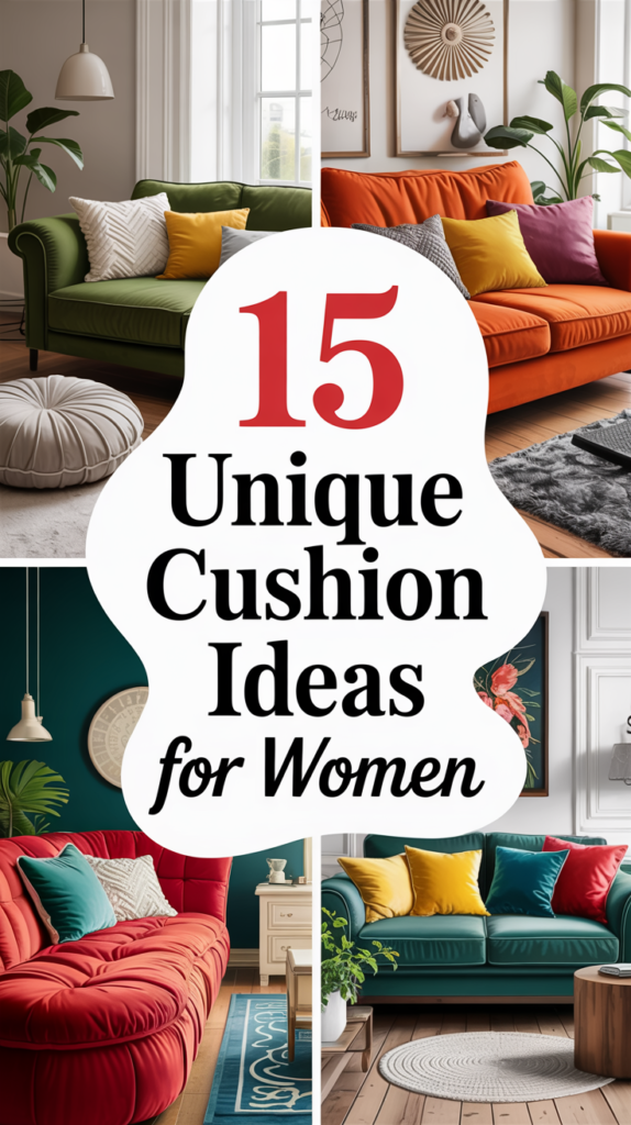 15 Unique Cushion Ideas for Sofas, Beds & Window Seats That Transform Your Space