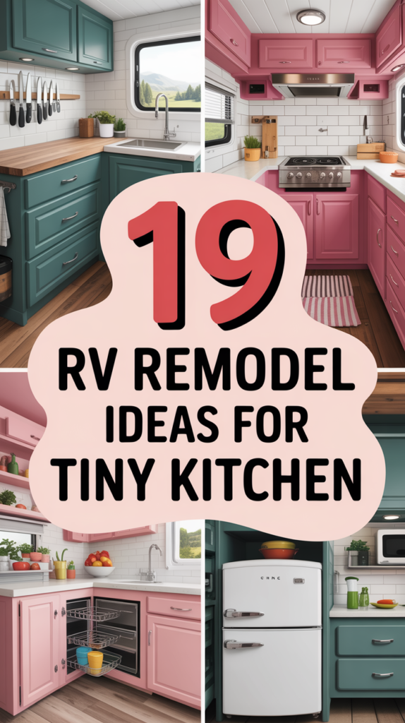 19 RV Kitchen Remodel Ideas That Make Small Spaces Feel Gourmet