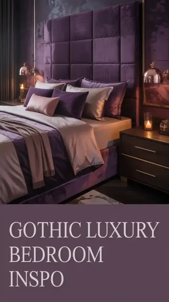 Deep Velvet Purple Creates Gothic Luxury With Warmth