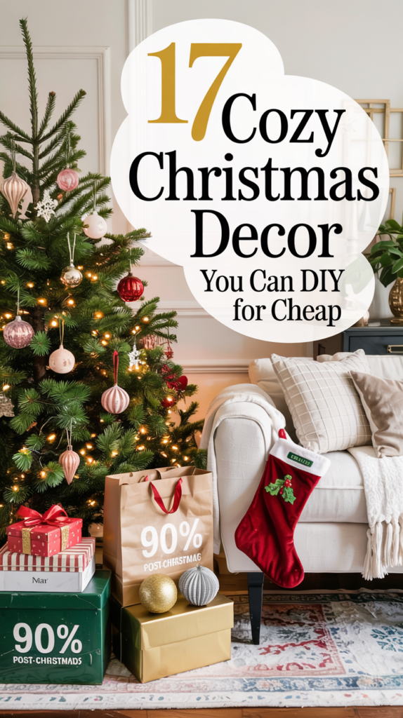 Cozy Christmas Decor on a Budget: 17 Affordable Ways to Make Your Home Magical