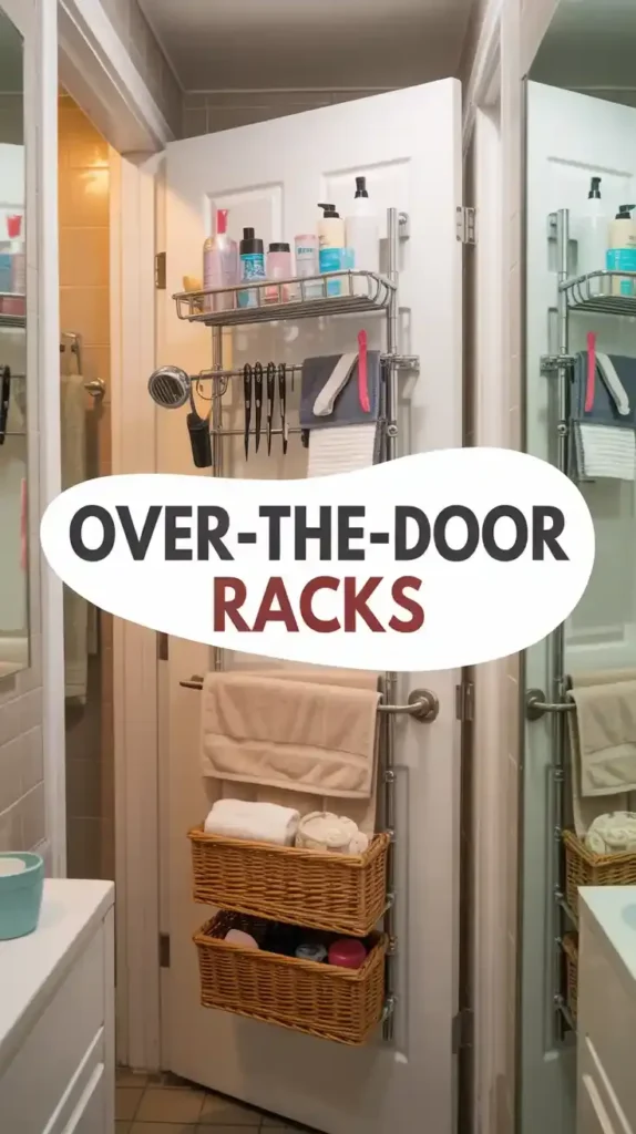 Over-the-Door Racks for Frequent-Use Items