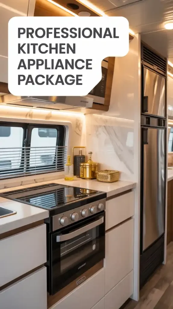 Professional Kitchen Appliance Package