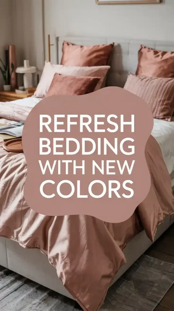 Refresh Your Bedding With New Colors or Patterns