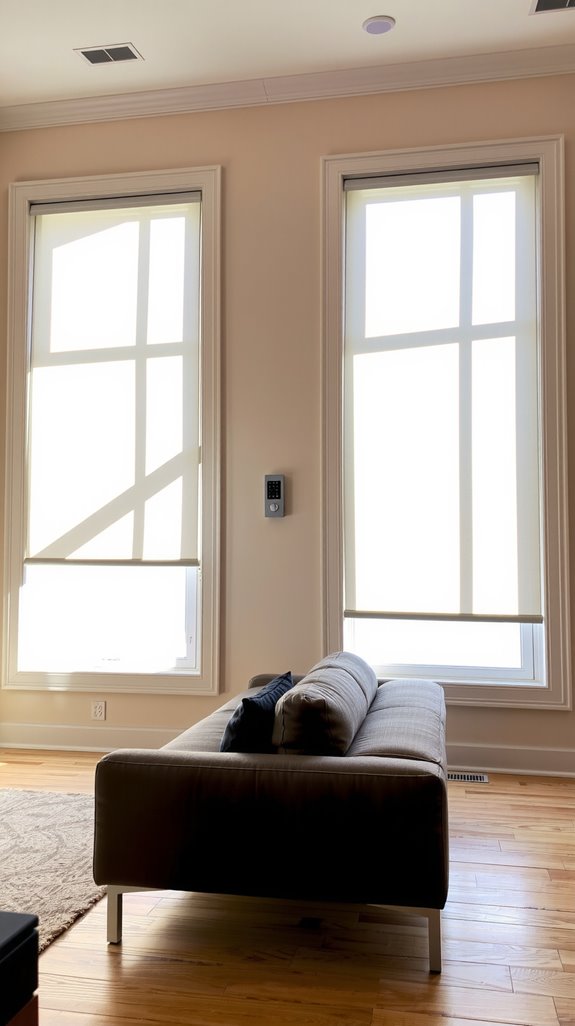 automated energy efficient window treatments