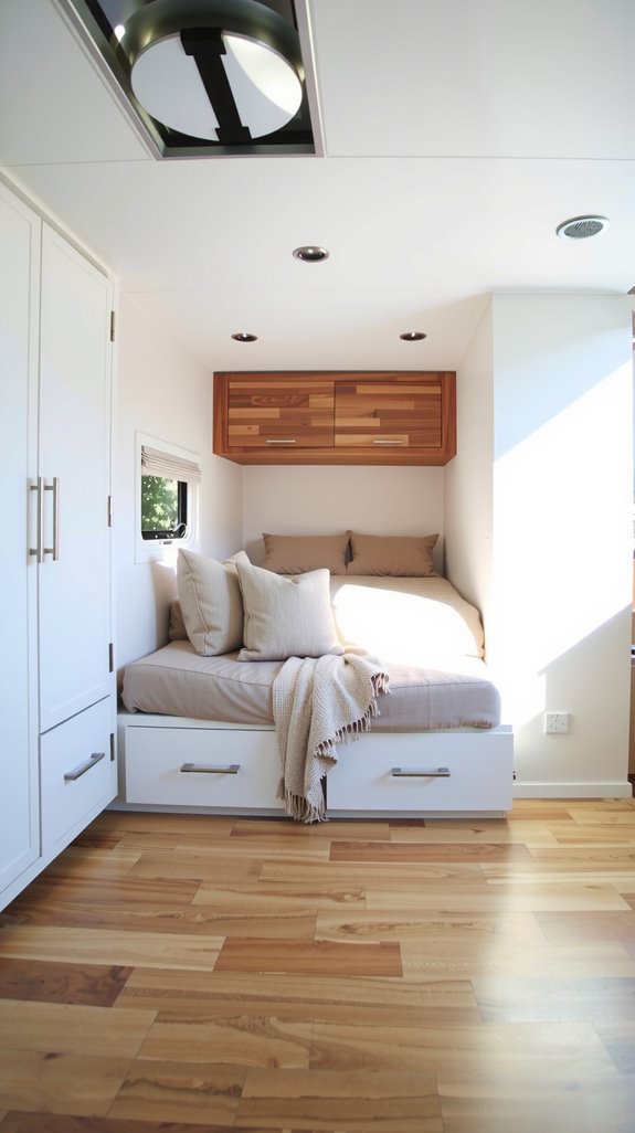 brighten interior with neutrals