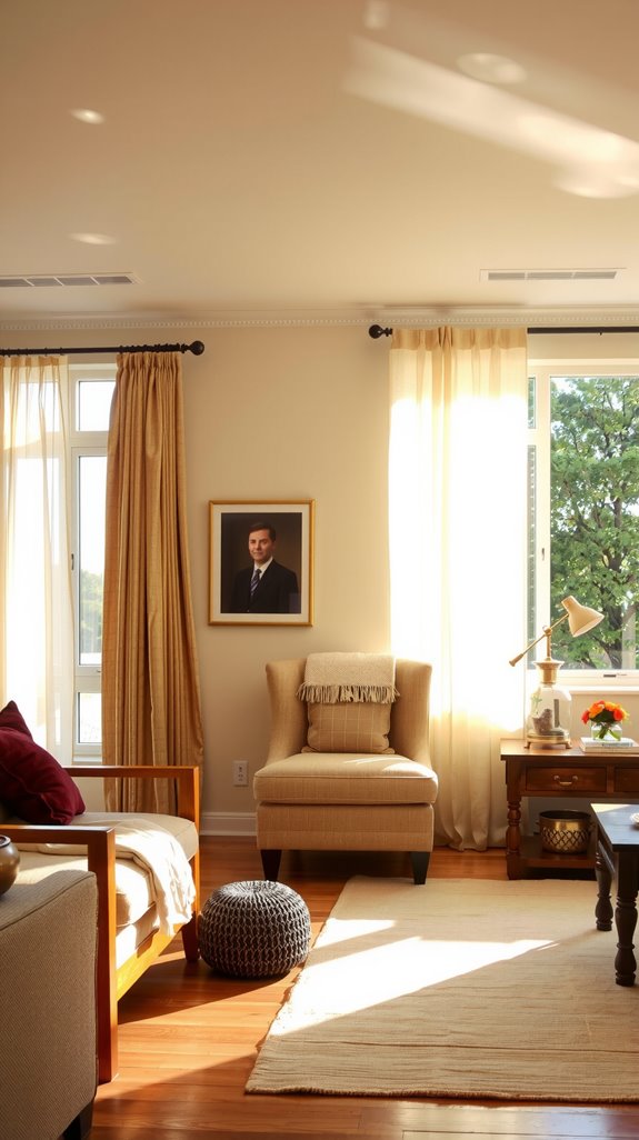 creamy warm white paint